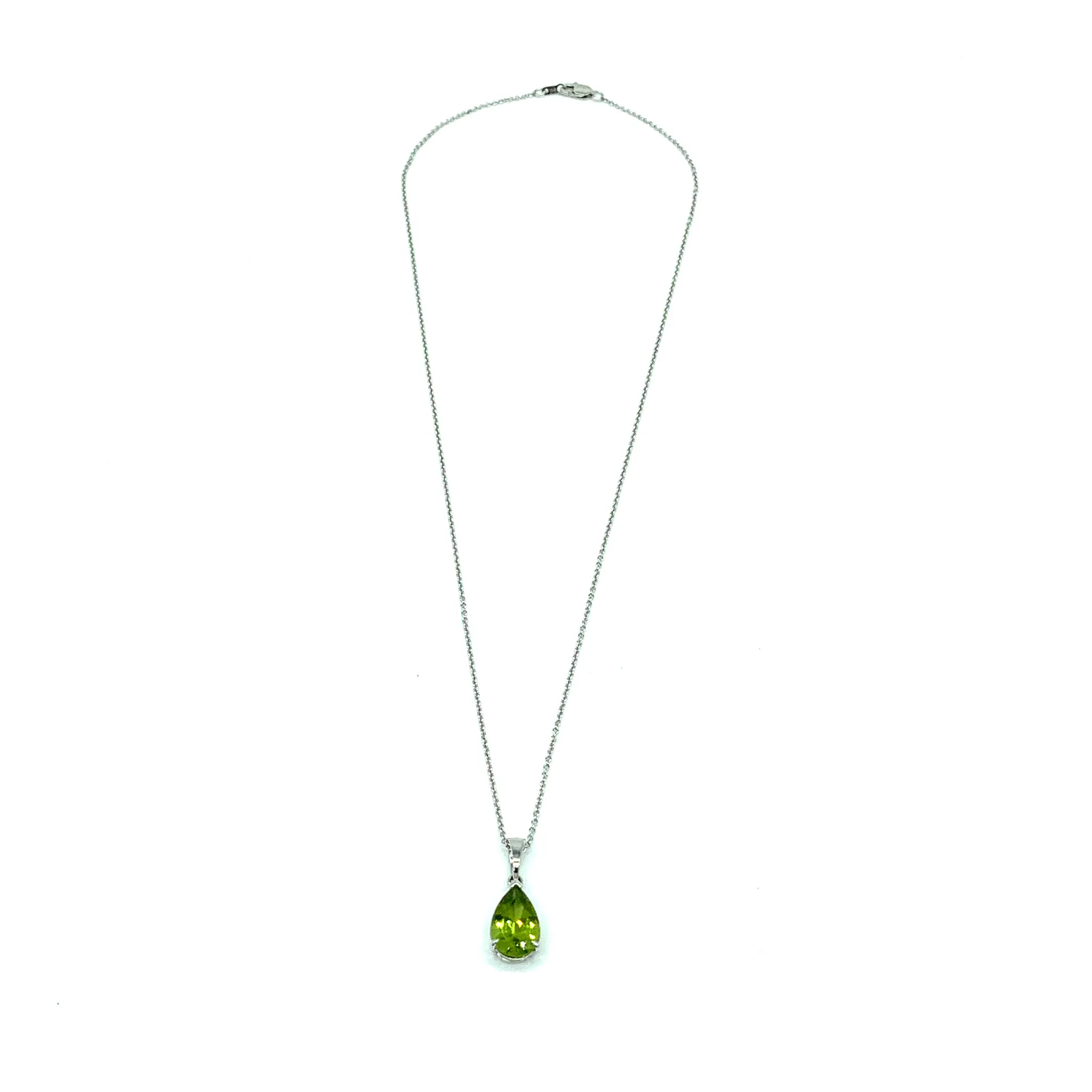 CA Lianne Peridot Birthstone Pendant Necklace
