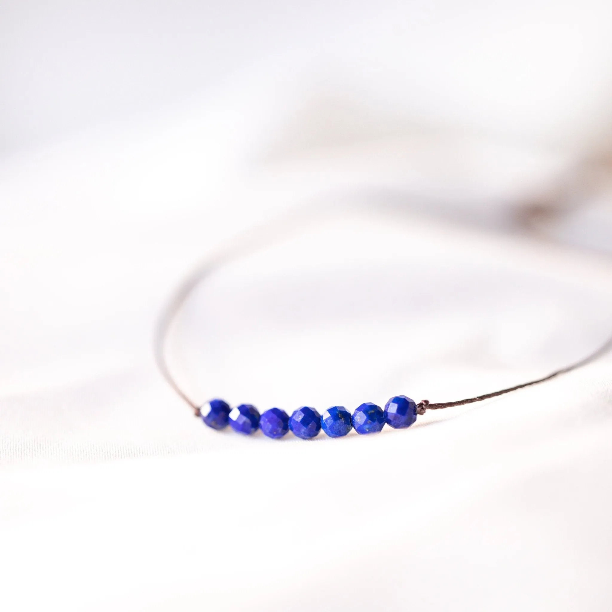 Lapis Lazuli Bar Bracelet